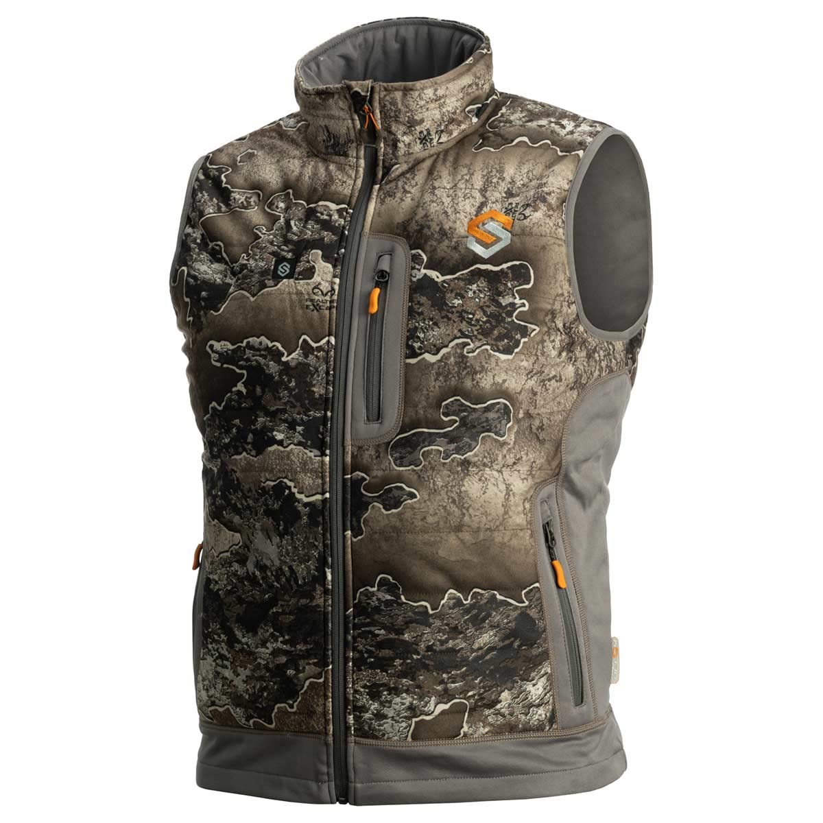 ScentLok BE:1 Reactor Plus Men's Electric Heated Hunting Vest - Battery Powered Heated Jacket for Cold Weather, Outdoor Activities & Winter Sports