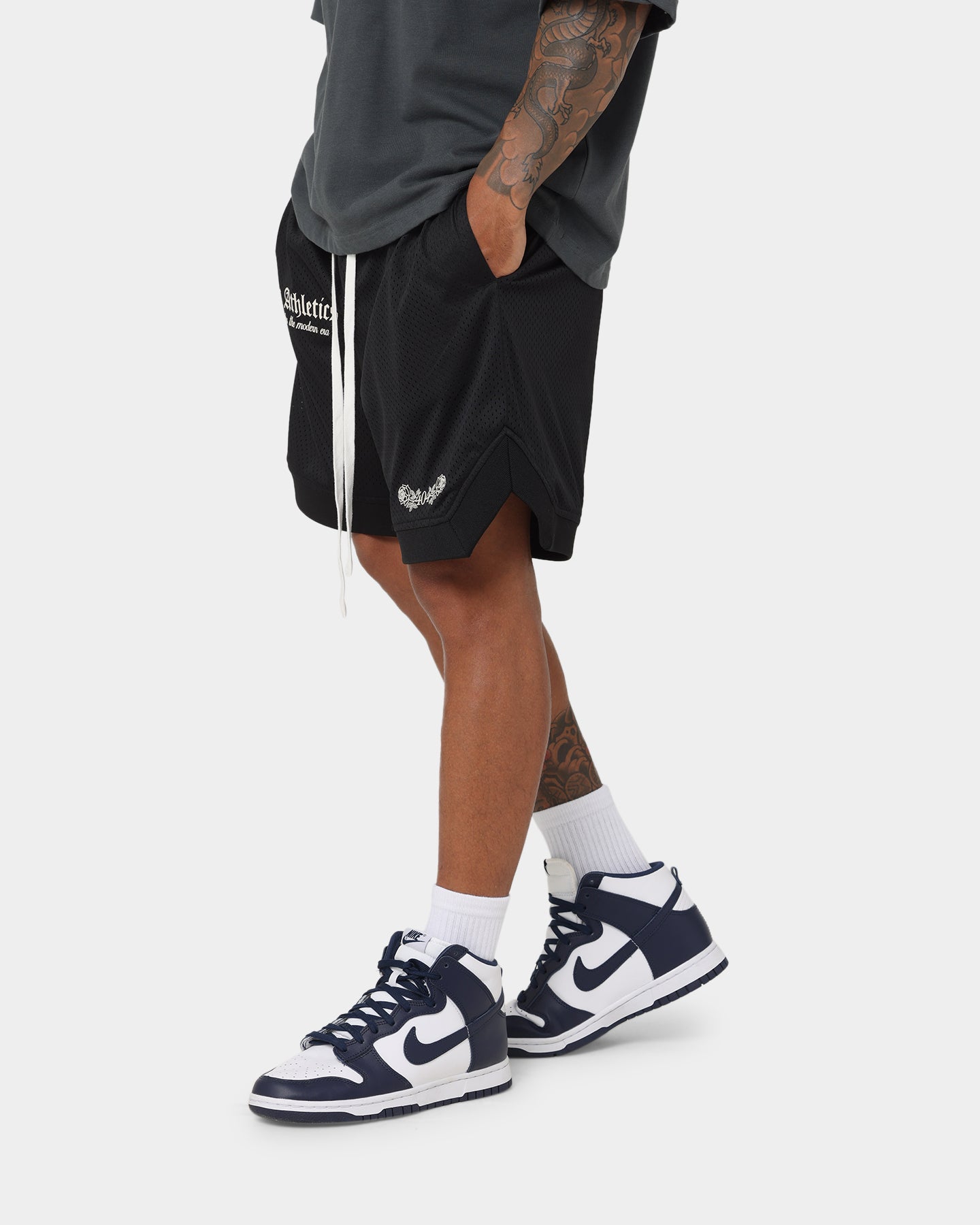 404 Premium Athletic Basketball Shorts for Men - Breathable & Quick-Dry Sports Shorts - Ideal for Basketball, Gym Workouts & Casual Wear