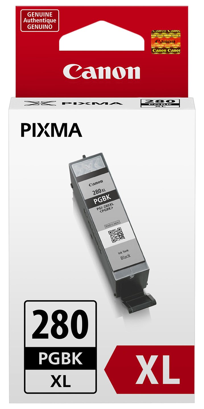Canon PGI-280XL PGBK & CLI-281CMY Ink Cartridges with Photo Paper Bundle - High-Quality Printing for Home, Office & Photography Projects