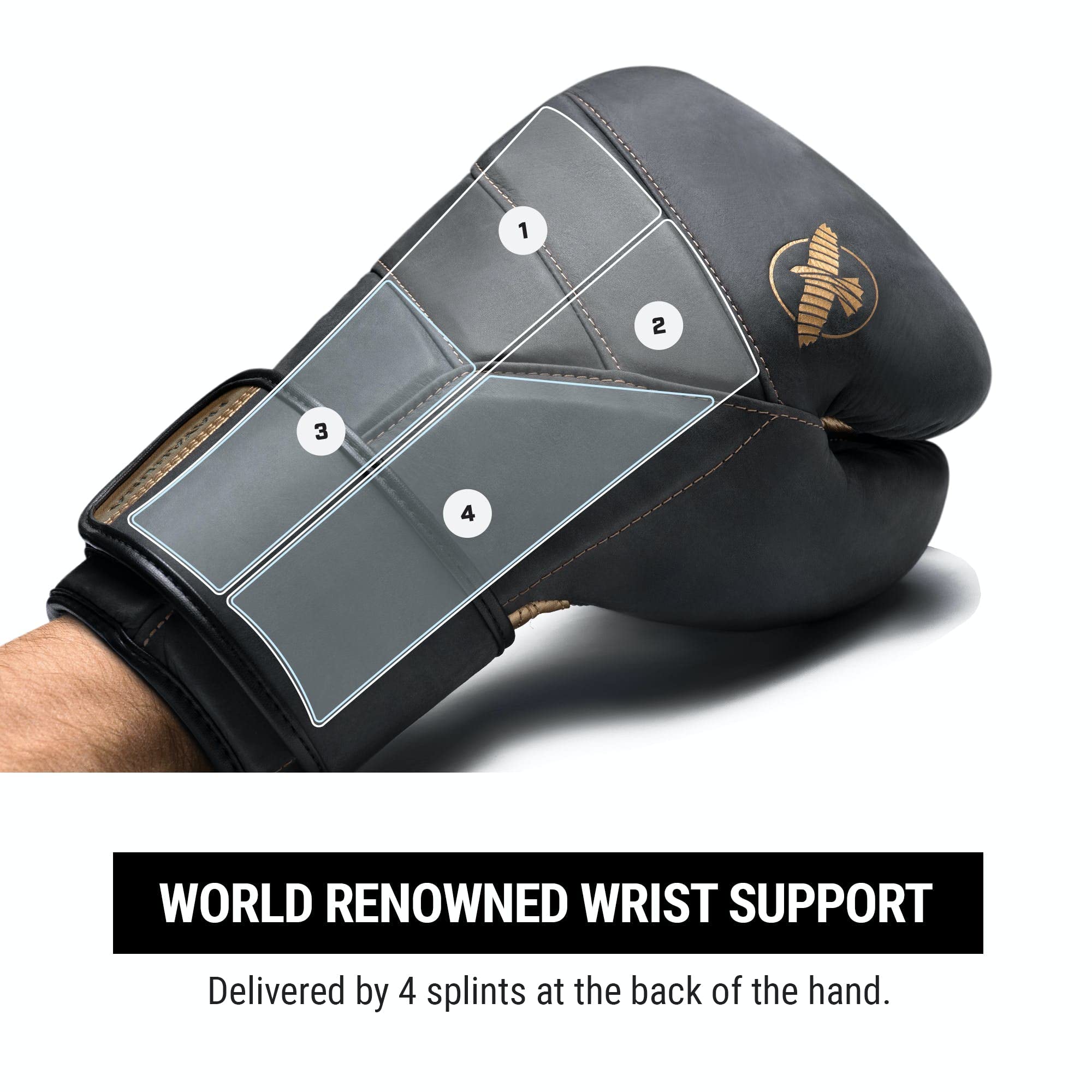 Hayabusa T3 LX Leather Boxing Gloves for Men & Women - Premium Training, Sparring, Heavy Bag & Mitt Work - Ideal for Boxing, MMA, Kickboxing & Fitness Workouts