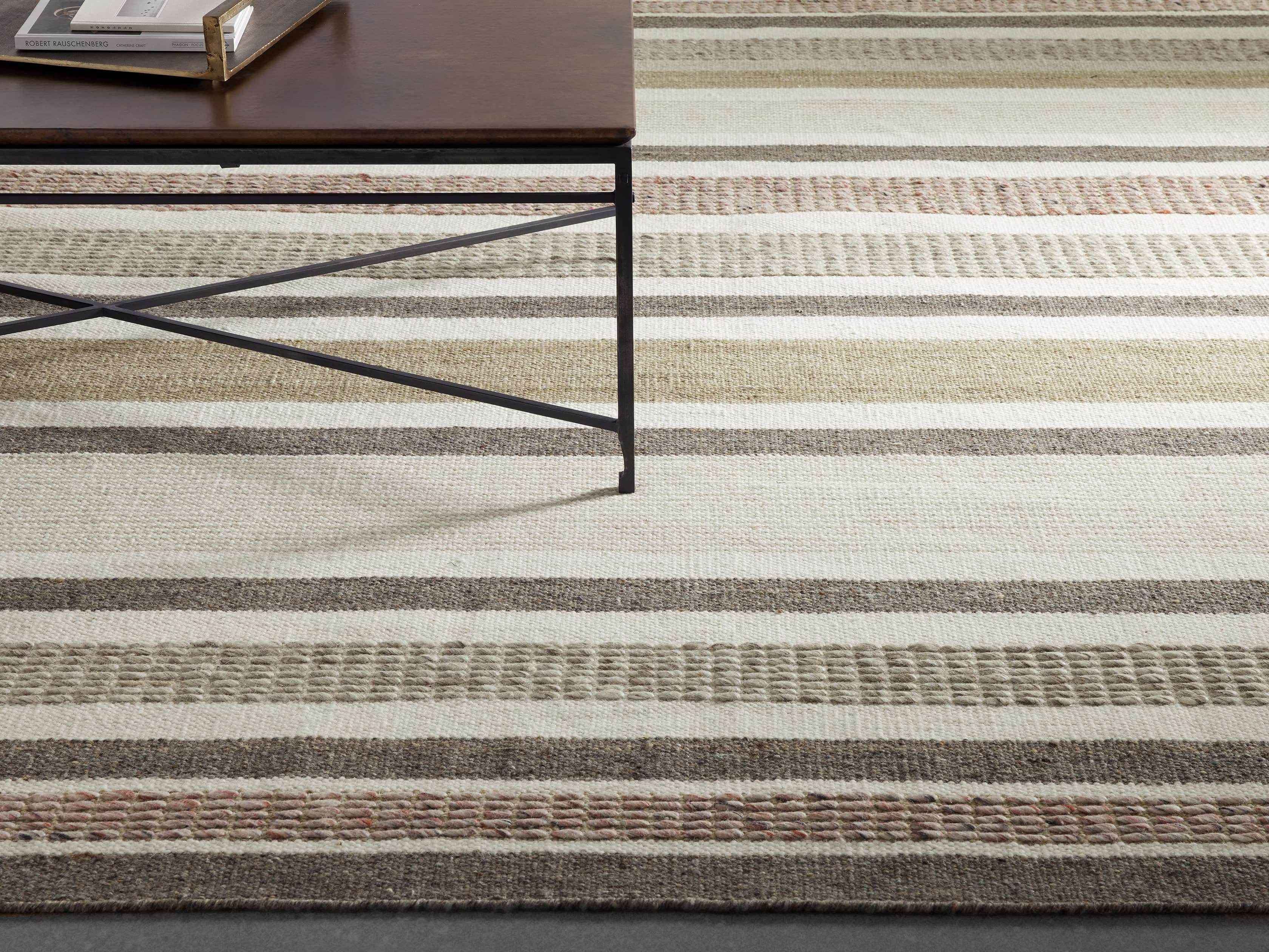 Brynn Handwoven Rug - Soft Boho Chic Area Rug for Living Room, Bedroom, or Nursery | Eco-Friendly Natural Fiber Floor Decor