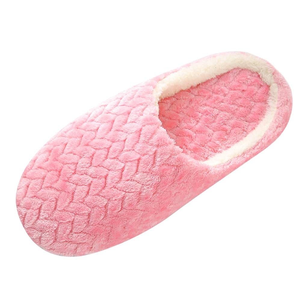 Soft Memory Foam Teddy Bear Slippers for Women & Men - Cozy Indoor House Shoes with Non-Slip Sole - Perfect for Relaxing at Home, Gift for Couples, Winter Comfort