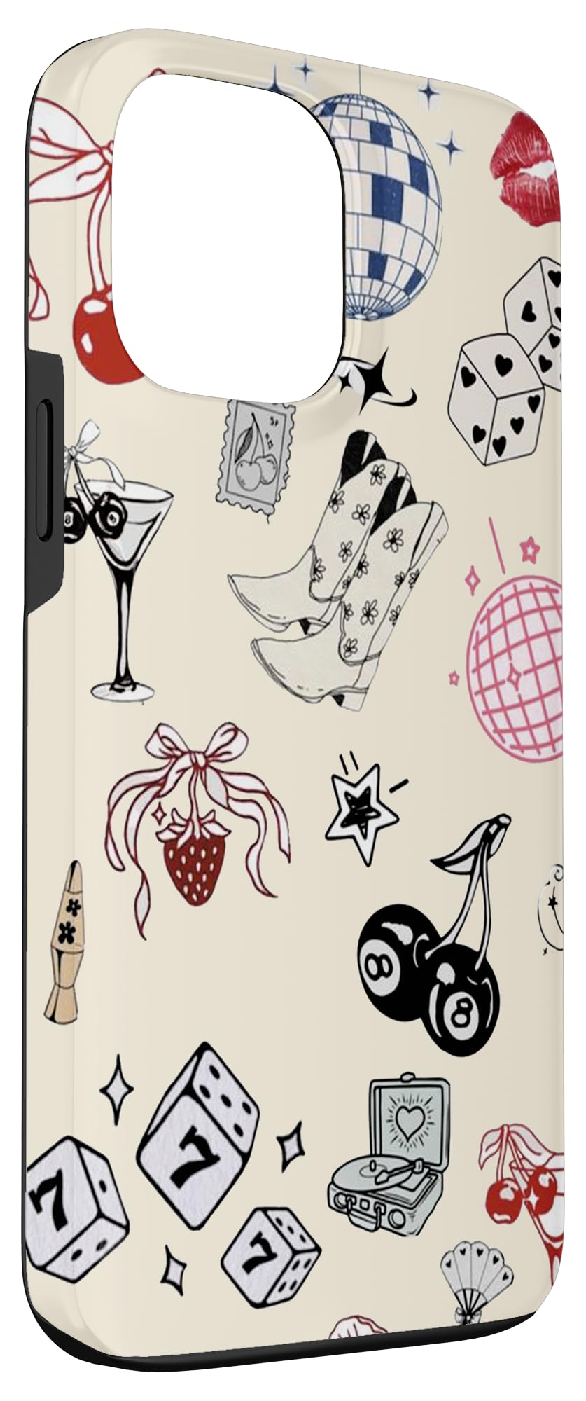 Vintage Coastal Cowgirl iPhone 13 Pro Max Case - Aesthetic Preppy Collage Phone Cover for Women | Perfect for Beach Trips, Country Music Festivals & Western Style Fashion