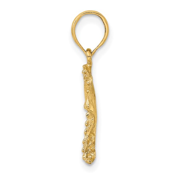 14K Solid Yellow Gold Necklace Chain with Pendant Charm | Elegant & Durable Jewelry for Women | Perfect for Gifts, Anniversaries & Special Occasions