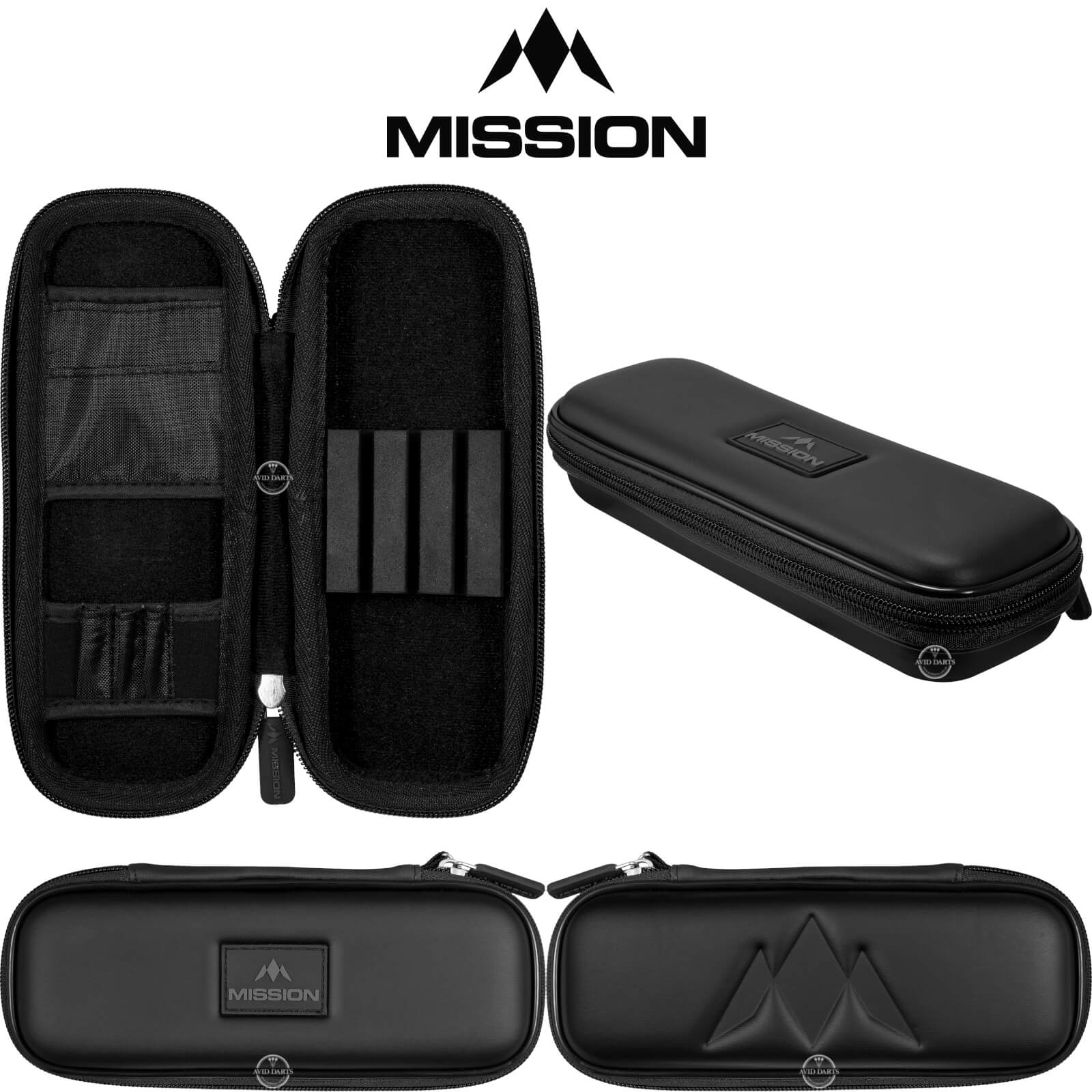 Mission Freedom Slim Darts Case - Compact & Lightweight Dart Storage for Professional Players | Perfect for Travel, Tournaments & Home Practice