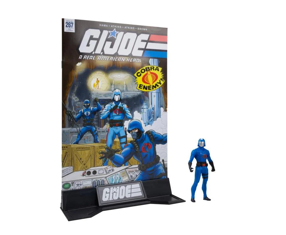 G.I. Joe Page Punchers Cobra Commander & Crimson Guard Action Figure 2-Pack with Comic Book - Collectible Toys for Adults & Kids - Perfect for Display, Play & Comic Book Enthusiasts