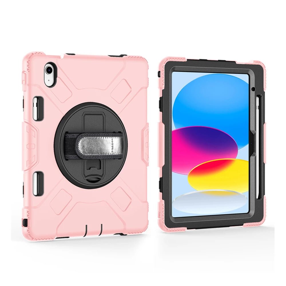 PivotShield Pro Premium iPad Case - Shockproof & Slim Protective Cover for iPad 10.2/9.7 Inch (2021/2020/2019 Models) - Perfect for Work, Travel & School Use