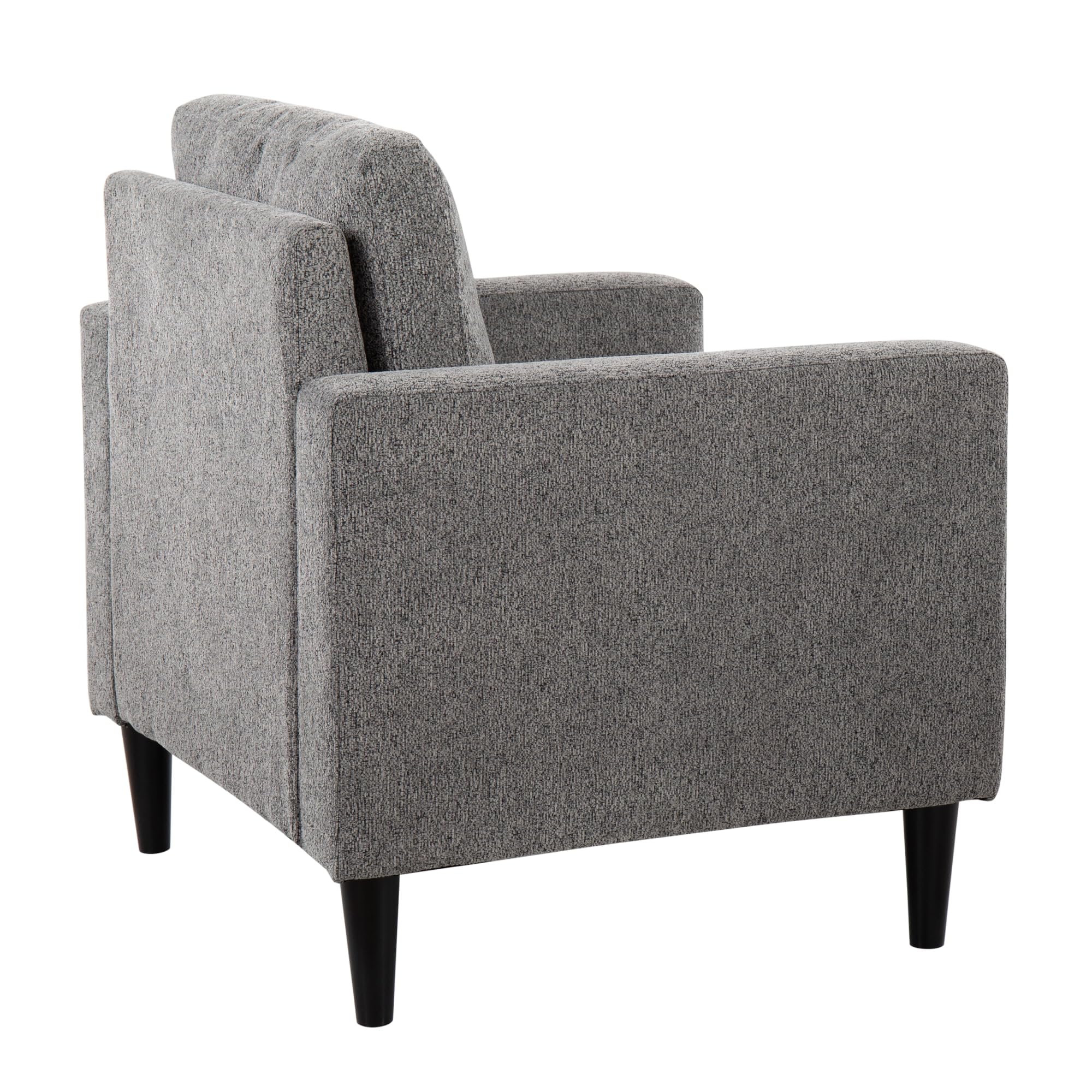 LumiSource Wendy Fabric Accent Arm Chair - Modern Living Room & Bedroom Comfortable Seating - Perfect for Home Office, Reading Nook, and Lounge Areas