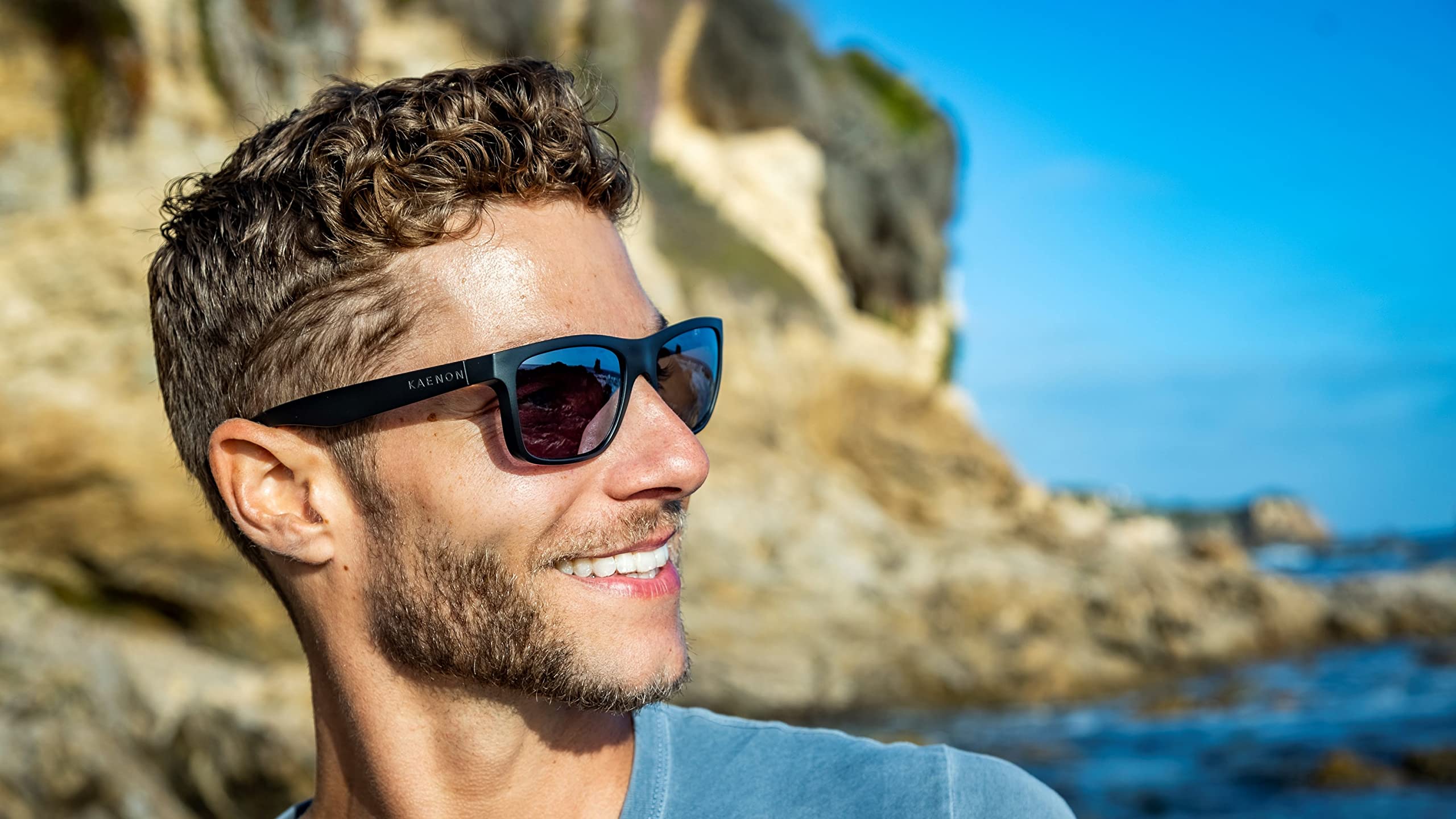 Kaenon Unisex Clarke Polarized Sunglasses - UV Protection, Lightweight & Stylish for Men & Women - Perfect for Driving, Beach & Outdoor Activities