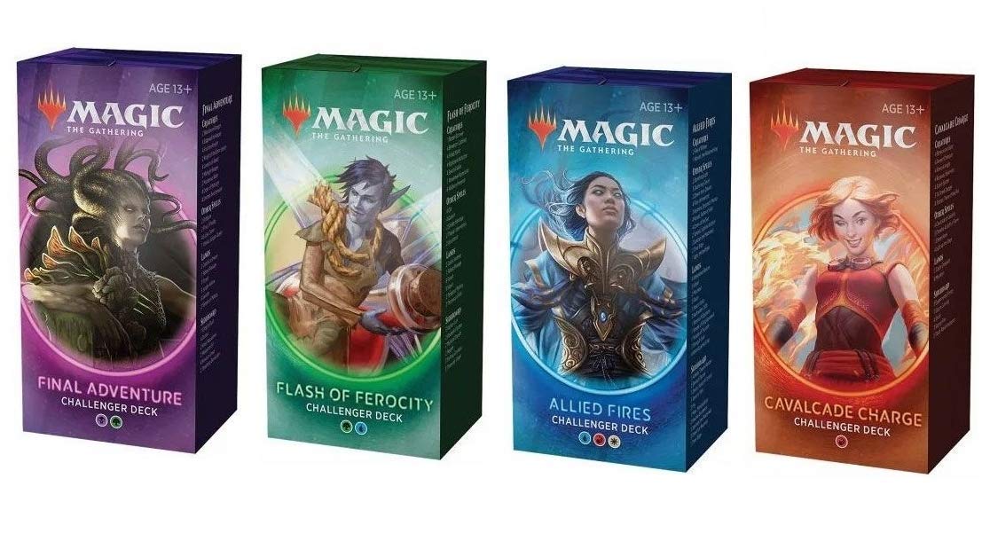 Magic the Gathering MTG 2020 Challenger Deck Set - Complete Collection of 4 Preconstructed Decks for Standard Play | Perfect for Casual Gaming, Tournaments & MTG Enthusiasts