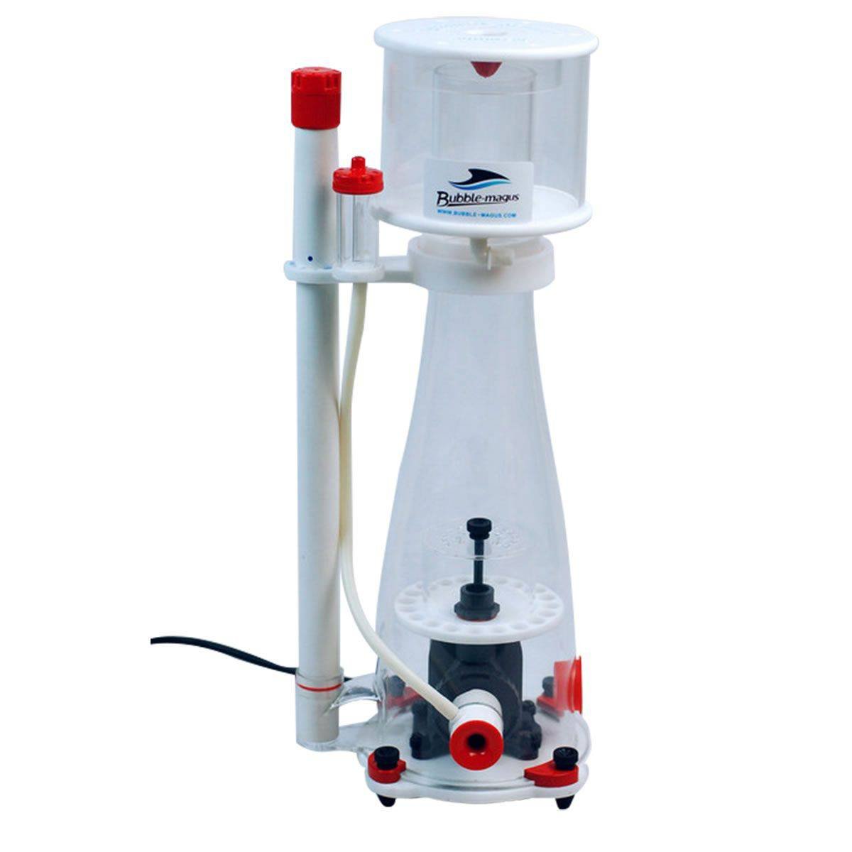 Bubble Magus Curve 7 Pro Protein Skimmer for Saltwater Aquariums - Up to 180 Gallon Fish Tank Filter with Brush Pump - Ideal for Nano Tanks, Mini Tanks & Sump Filtration Systems - Perfect for Marine Reef Aquariums & Coral Tanks