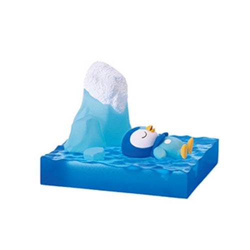 Pokemon Cool Piplup Collection Re-Ment 3 Inch Collectible Action Figure Toy - Perfect for Display, Gifts, and Anime Fans