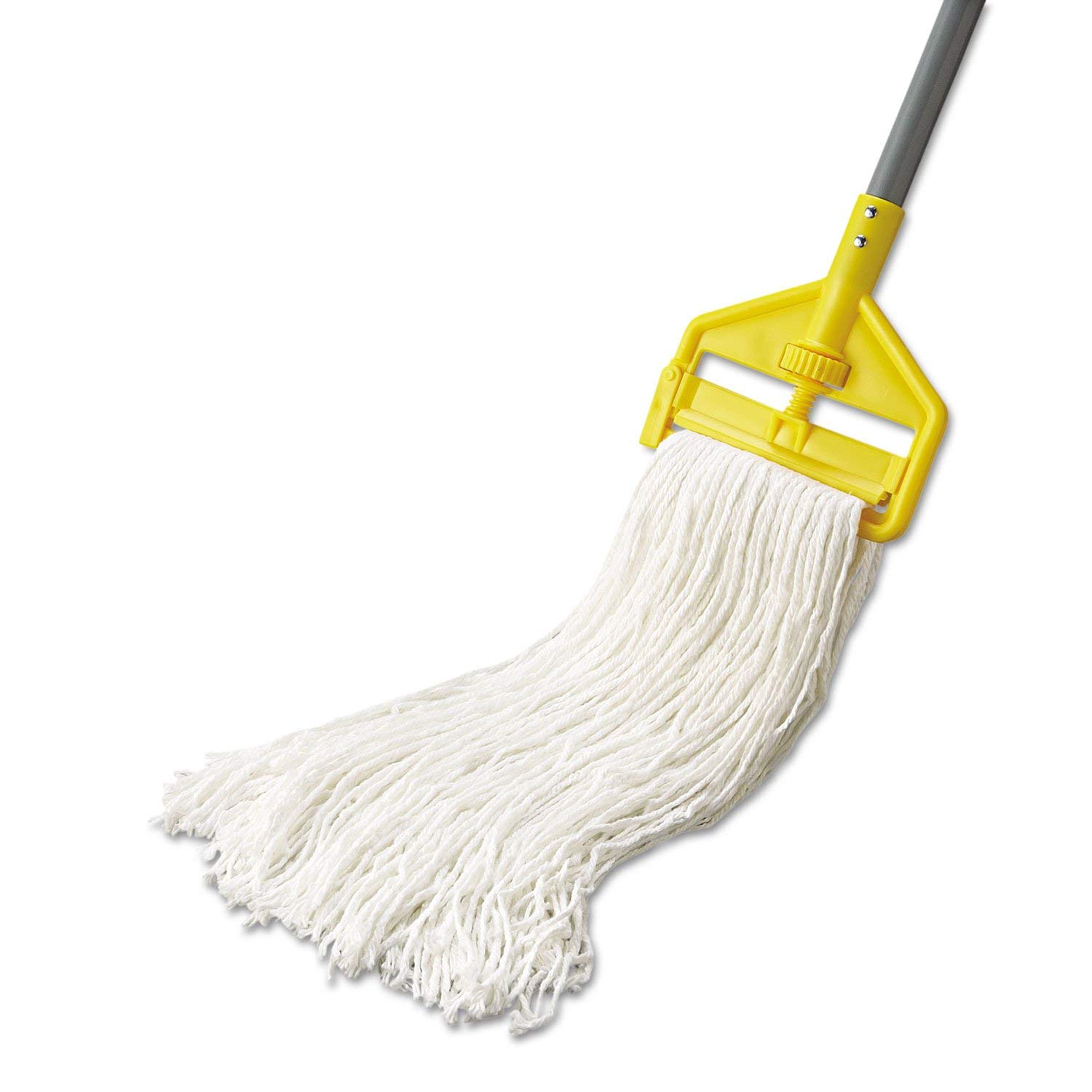 Rubbermaid Commercial V418 Economy Cut-End Rayon Mop Head - 24oz, 1