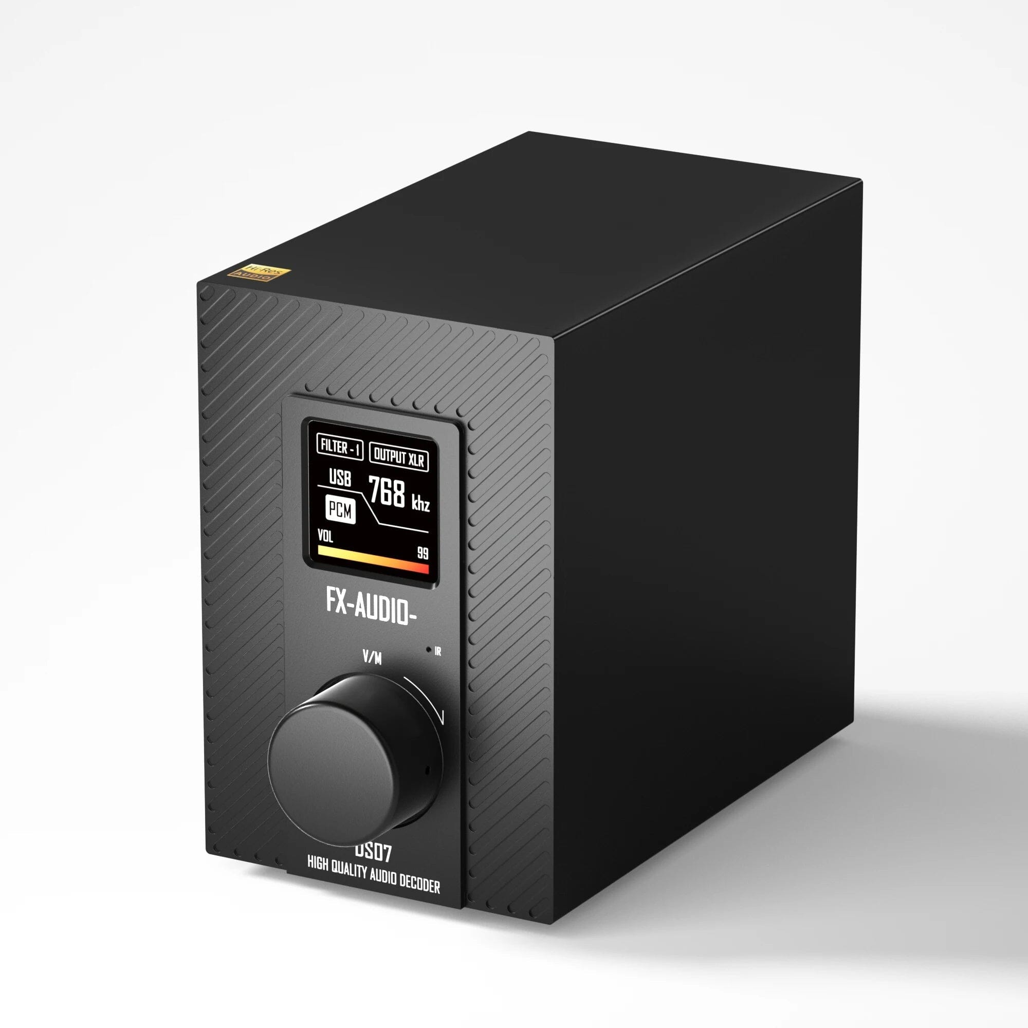 FX AUDIO DS07 ES9068AS DAC Bluetooth 5.1 Balanced Full Decoder - HiFi Audio Decoder with Premium Sound Quality for Home Theater, Studio & Audiophile Listening