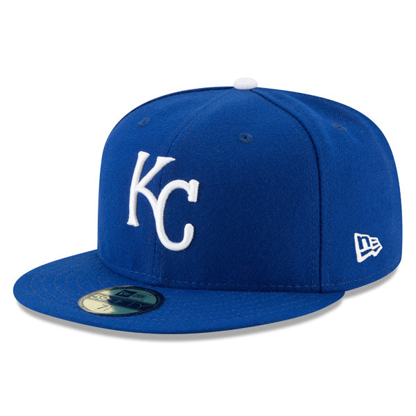 Kansas City Royals New Era Authentic Collection 59Fifty MLB Fitted Hat - Official On-Field Game Cap for Baseball Fans & Sports Enthusiasts