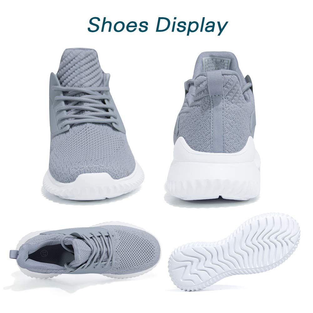 Akk Women's Slip-On Walking Shoes - Lightweight Memory Foam Tennis Running Sneakers for Gym, Workout, Indoor & Outdoor Activities | Comfortable for Work, Travel & Daily Wear