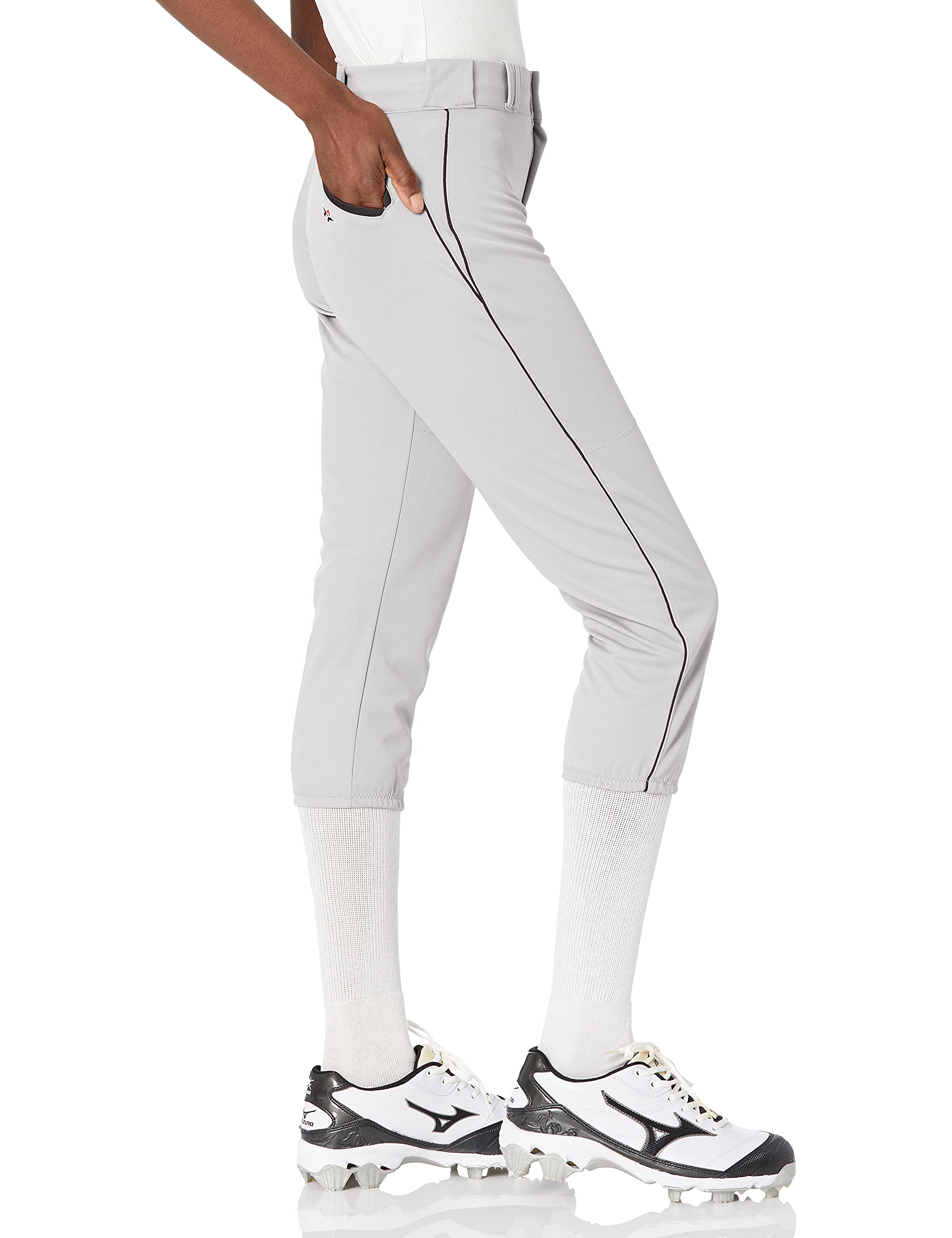 Alleson Athletic Women's Fastpitch Softball Pants with Belt Loops - Comfortable & Durable for Practice & Games
