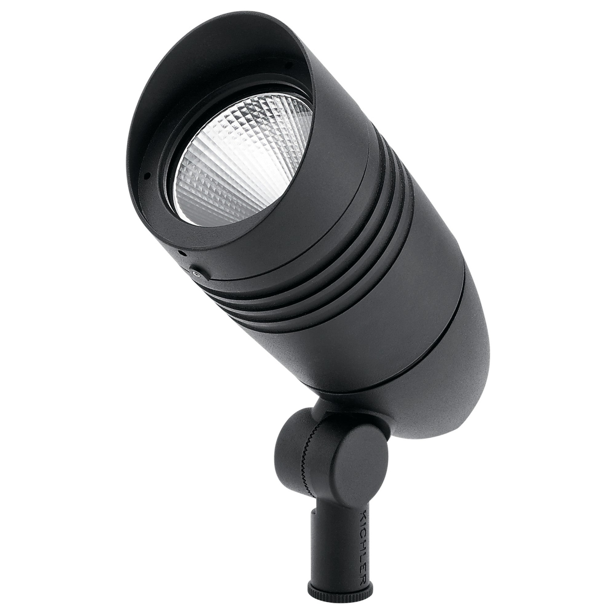 120V Large Integrated LED Spot Light, 3000K Warm White, 33 Degree Beam Angle, Textured Black Finish - Perfect for Indoor/Outdoor Lighting, Accent Lighting, and Landscape Illumination