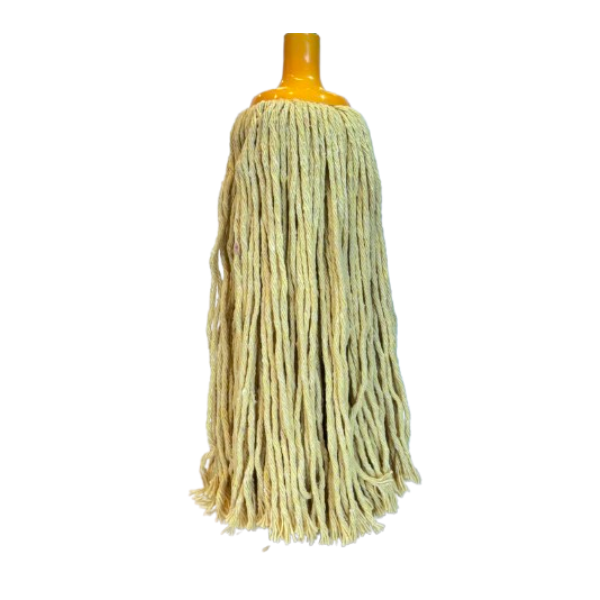 Premium Crystalwhite 400g Cotton Mop Head Refill - Super Absorbent & Durable Replacement Mop Pad for Floors, Tiles & Hardwood - Ideal for Home Cleaning & Commercial Use