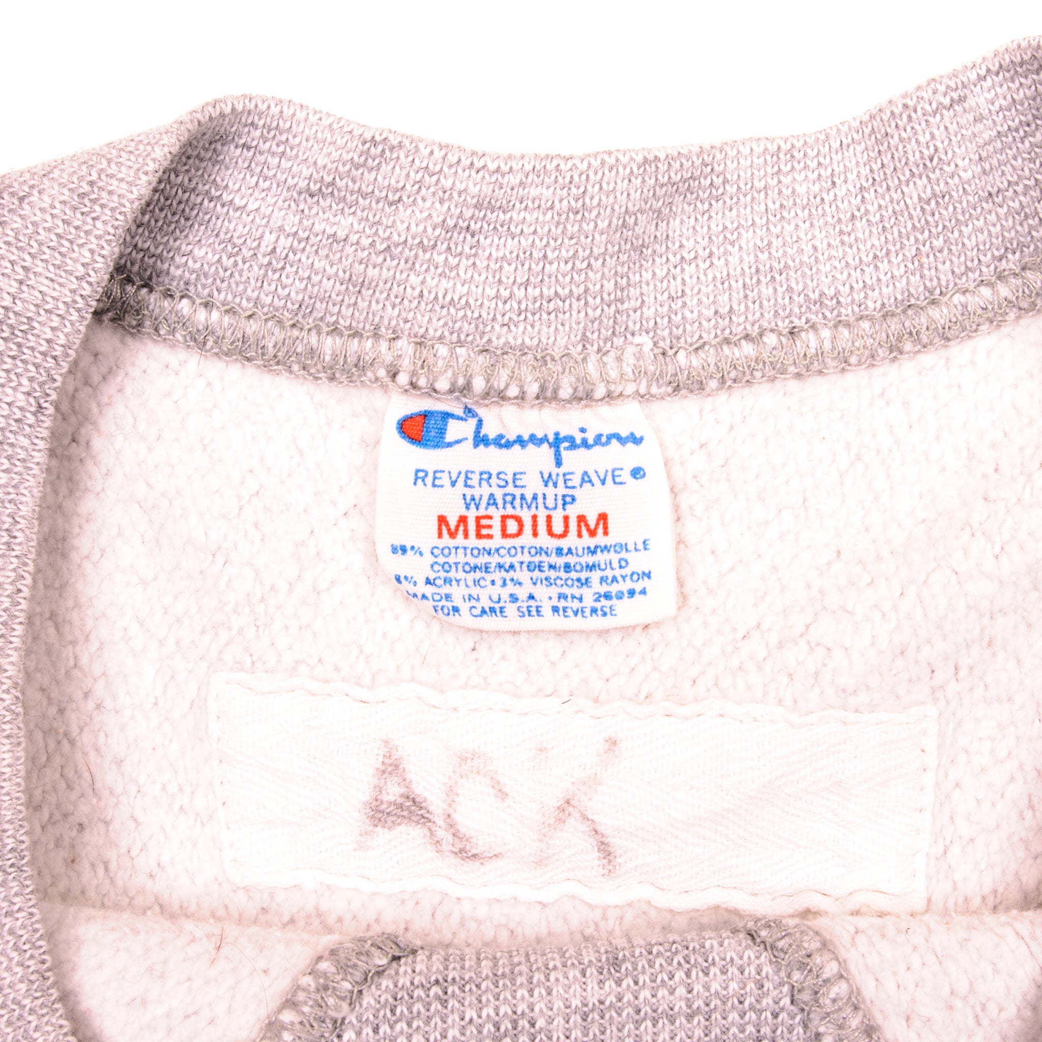 Vintage Champion Reverse Weave Sweatshirt - 1980s Medium Made in USA | Retro Athletic Wear for Men & Women | Perfect for Casual Outfits, Gym, and Streetwear Fashion