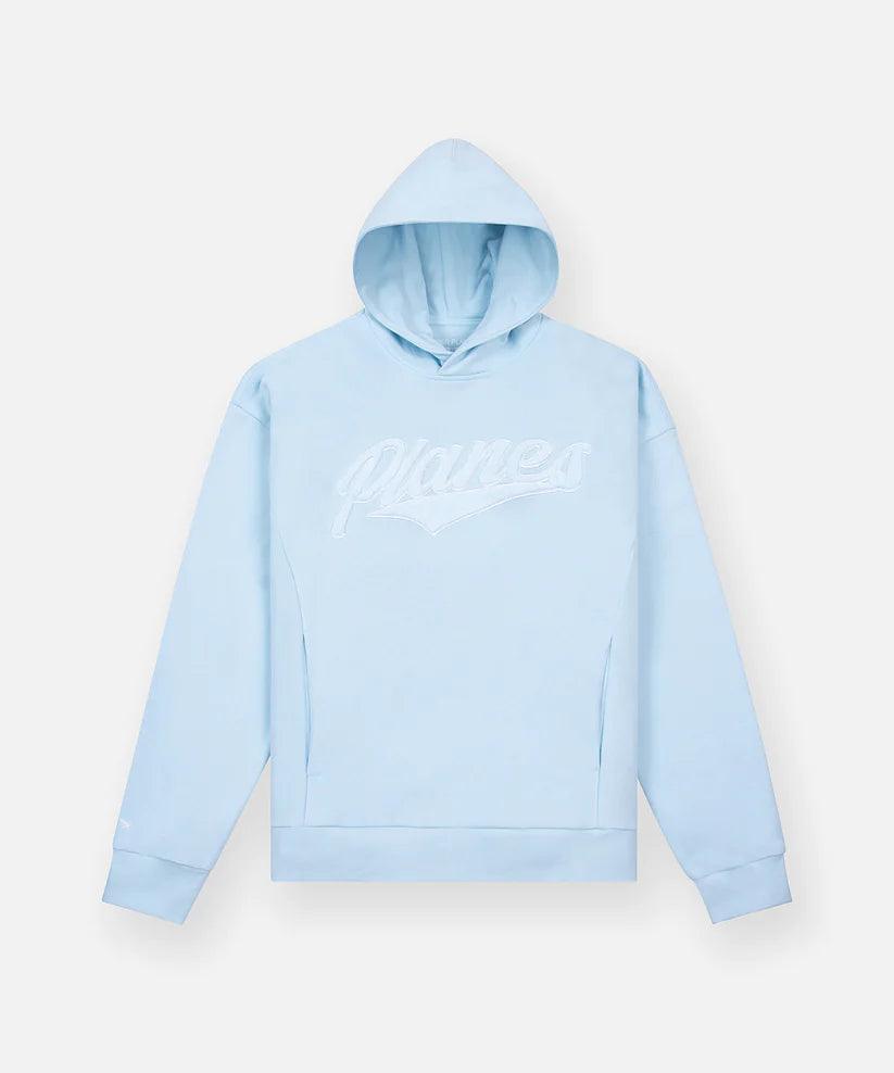 PAPER PLANES Script Fur Oversized Hoodie - Cozy Winter Pullover for Women & Men | Perfect for Casual Wear, Street Style & Cold Weather Fashion