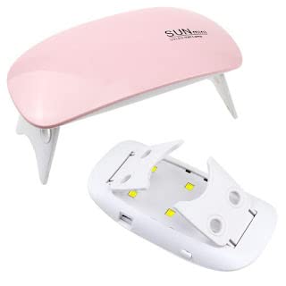 PANDU Mini UV LED Nail Lamp - Portable Mouse-Shaped Gel Polish Dryer with USB Cable | Fast Curing for Home & Salon Manicures | Perfect for Travel & Professional Nail Art