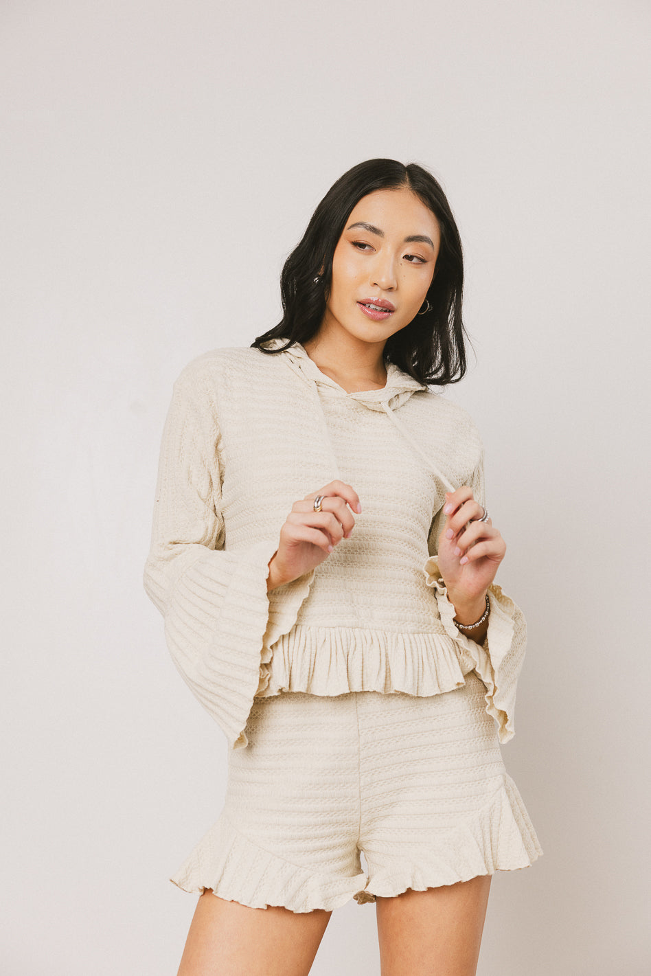 Haven Knit Sweater for Women - Cozy Cable Knit Pullover, Soft Winter Sweater, Casual & Warm Fall Top | Perfect for Office, Dates & Holiday Outfits