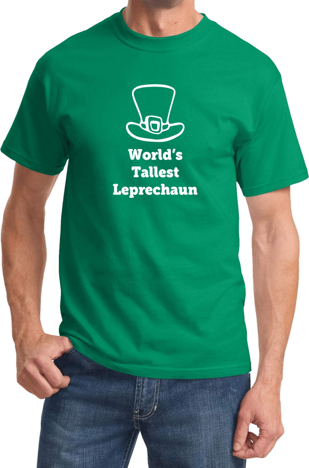 St. Patrick's Day Tallest Leprechaun T-Shirt - Funny Irish Apparel for Parties & Parades