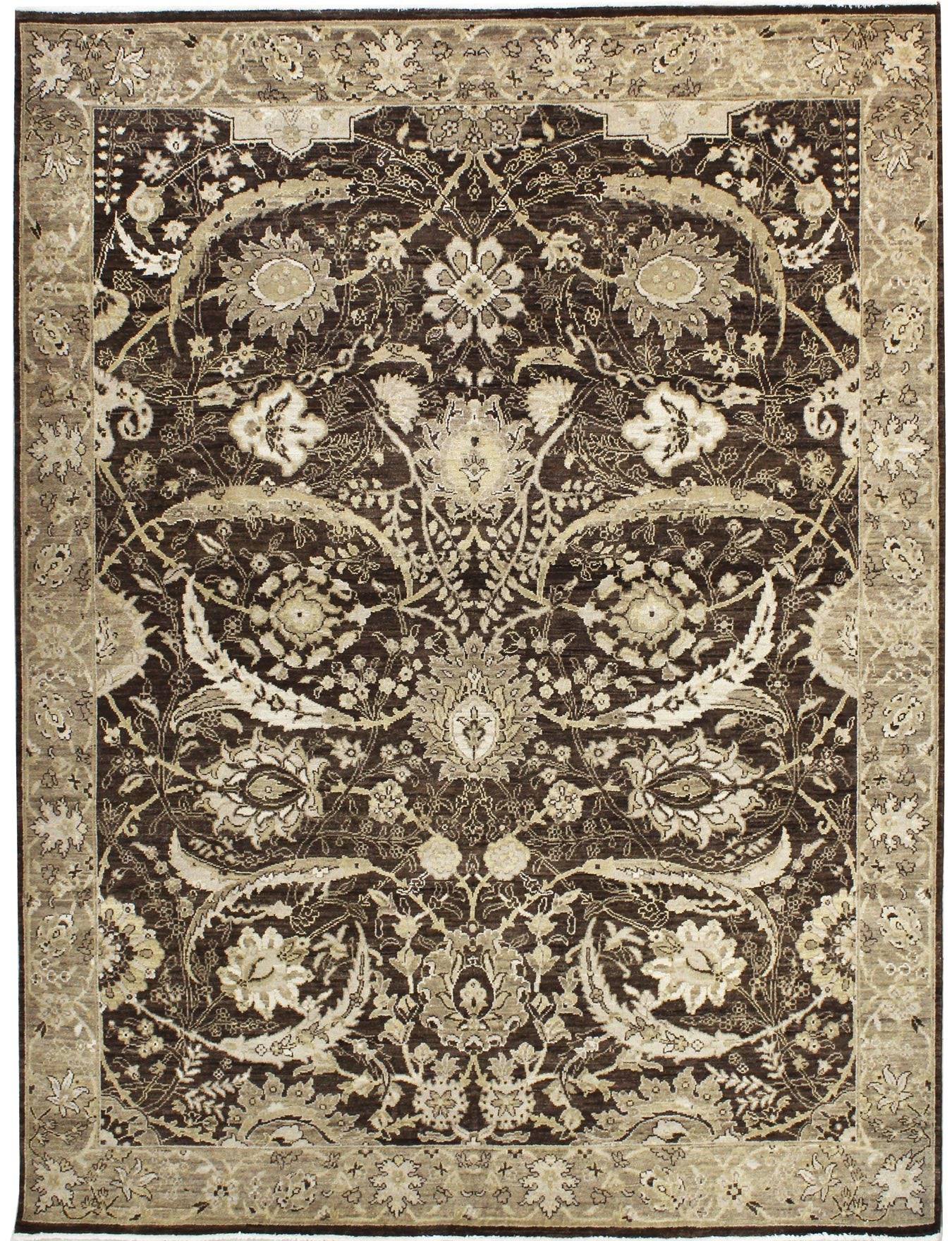 Handwoven Agra Transitional Area Rug - J50784 - Perfect for Living Room, Bedroom, or Office Decor