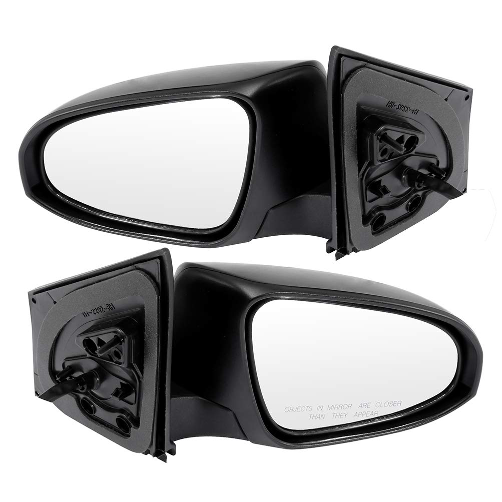 SCITOO Power Folding Heated Side Mirrors with Turn Signal - Compatible with 2017-2018 Toyota Corolla iM (Left & Right) - Perfect for Winter Driving & Enhanced Safety