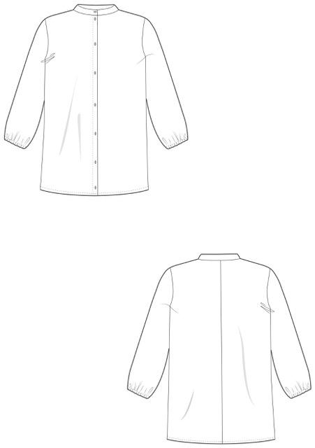 The Avid Seamstress Women's Elegant Blouse - Perfect for Office Wear, Casual Outings & Special Occasions