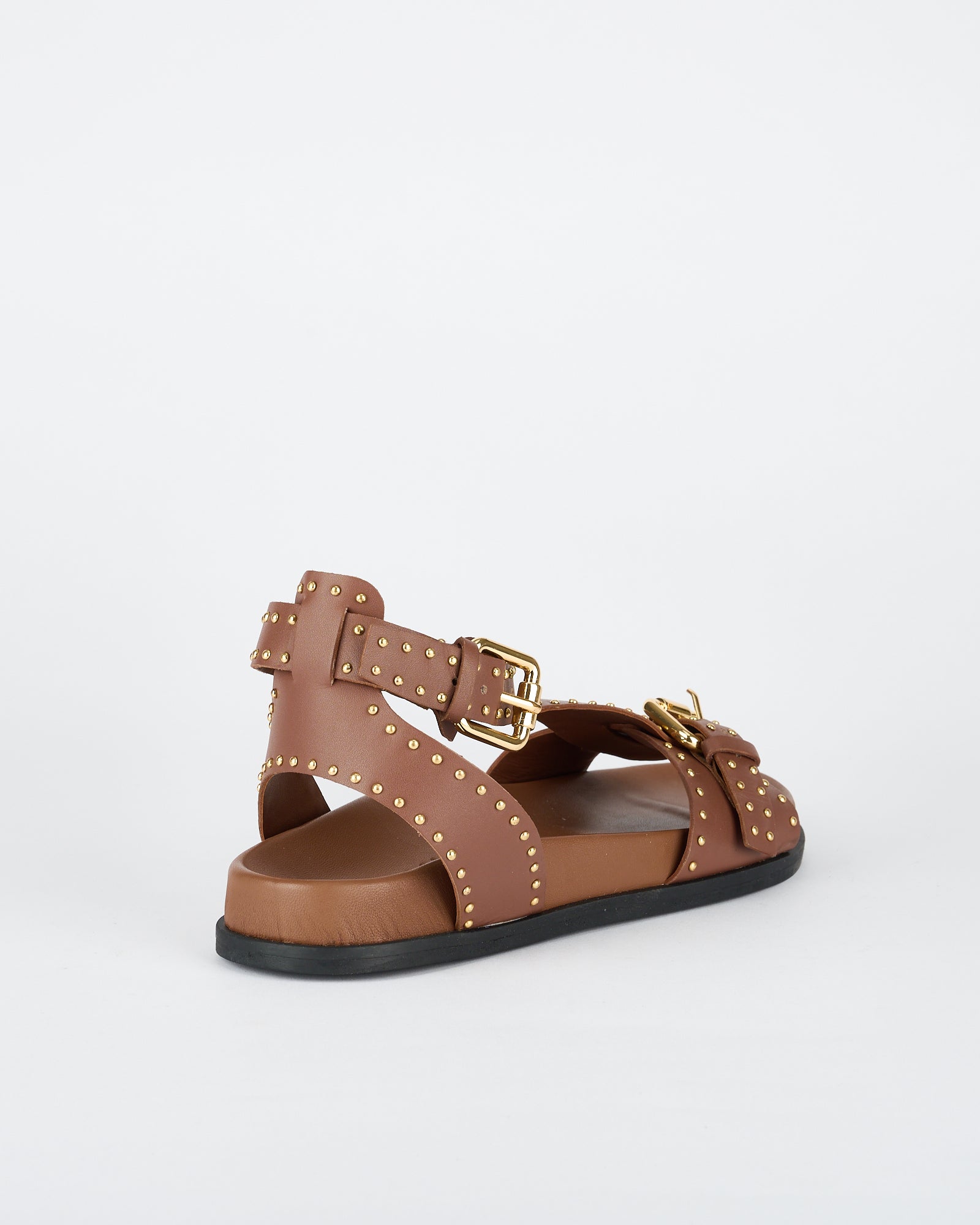 Bleeker Comfortable Footbed Sandals in Cocoa/Gold - Perfect for Beach, Vacation, and Summer Outfits