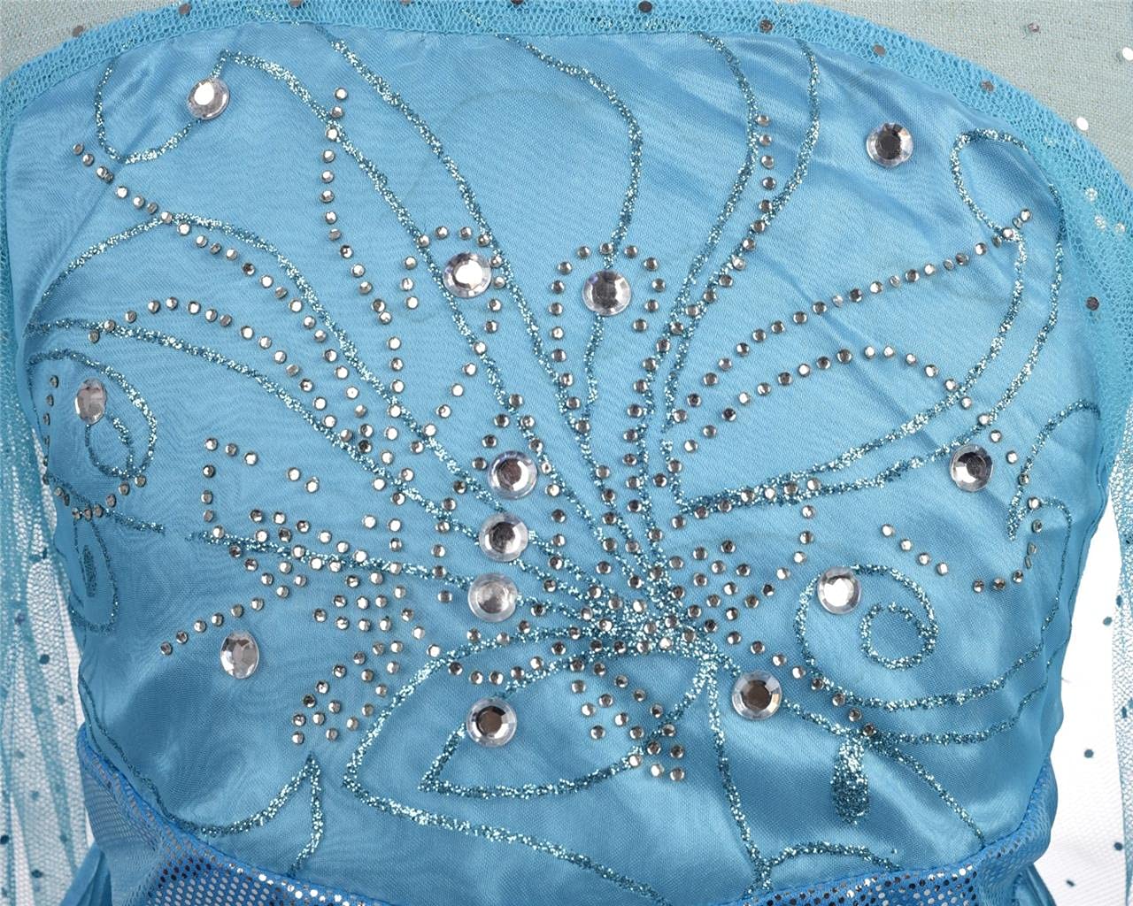 Toddler Girls' Ice Princess Dress Costume - Elegant Fancy Party Dress for Birthday, Halloween & Christmas | Perfect for Dress-Up, Pageants & Special Occasions