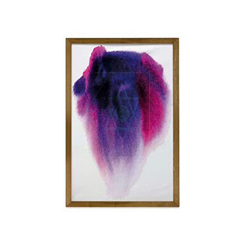 Navy Blue Fuchsia White