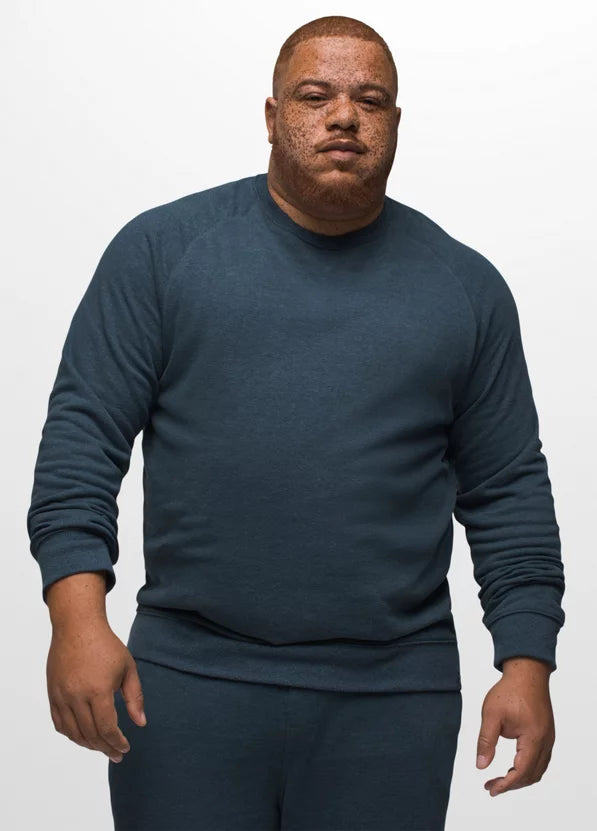 Men's Cardiff Fleece Crew Neck Sweatshirt - Soft & Warm Winter Pullover for Casual Wear, Outdoor Activities & Layering