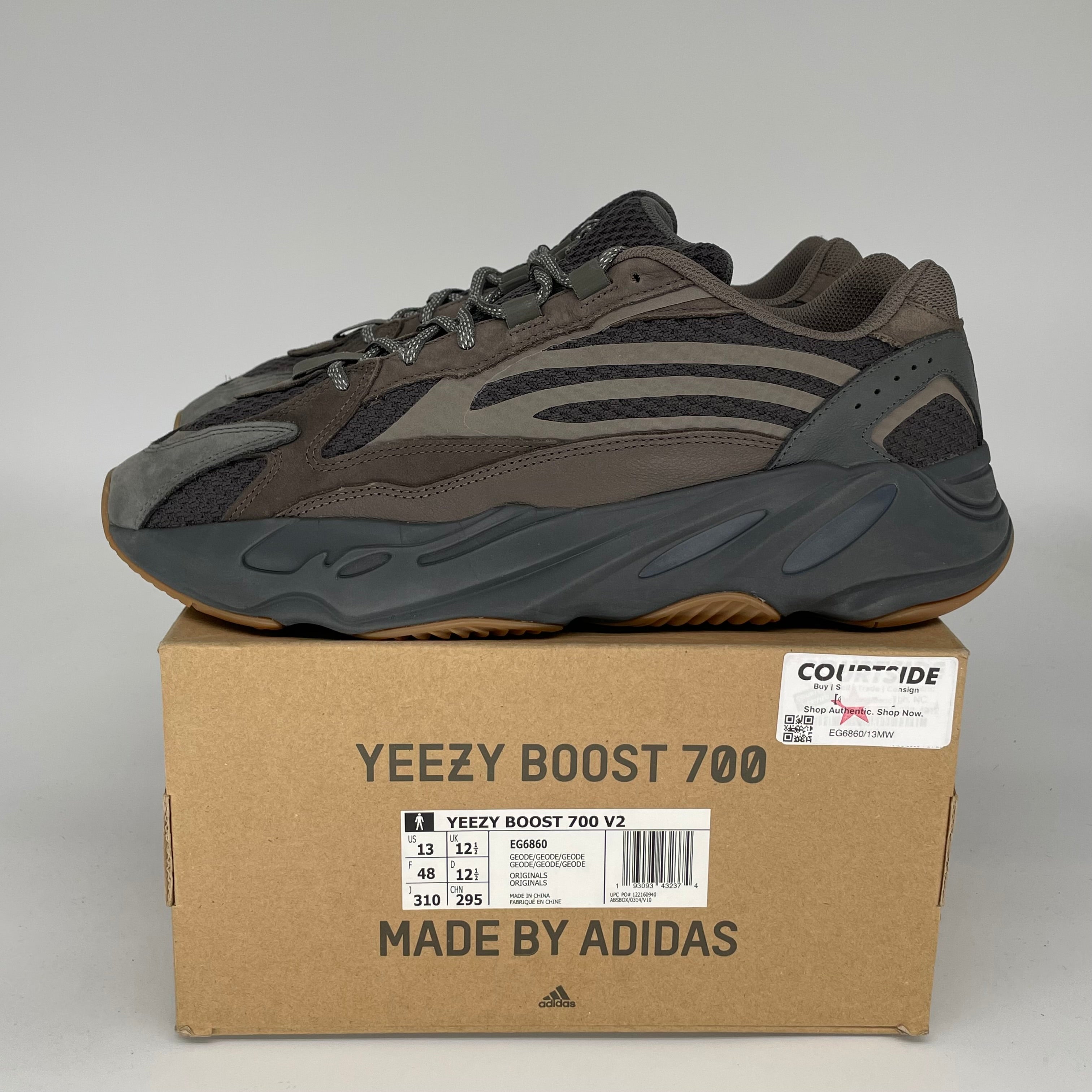 Adidas Yeezy 700 V2 Geode Sneakers - Men's Size 13 (EG6860) | Comfortable Running Shoes for Casual Wear & Street Style Fashion