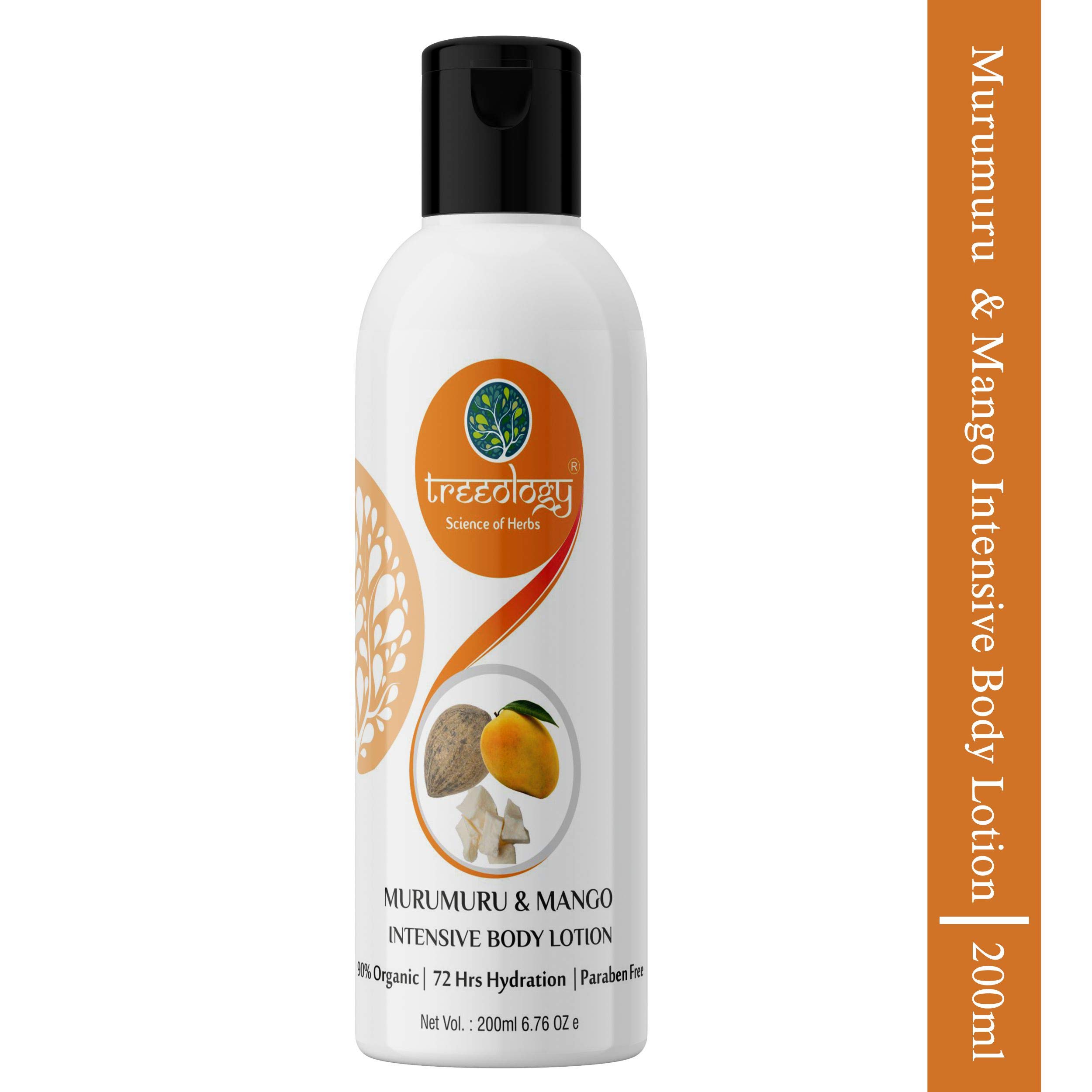 Treeology Murumuru & Mango Intensive Body Lotion - Deep Hydrating Moisturizer for Dry Skin | Natural Nourishing Lotion for Body & Hands | Perfect for Daily Use & After Shower Care