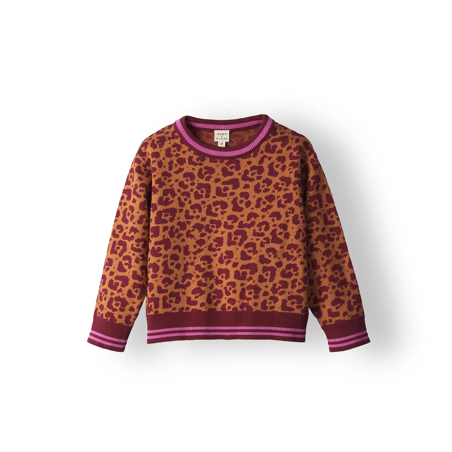Odette Kids Knit Sweater - Soft & Cozy Cotton Pullover for Boys & Girls | Perfect for School, Playdates & Winter Outfits