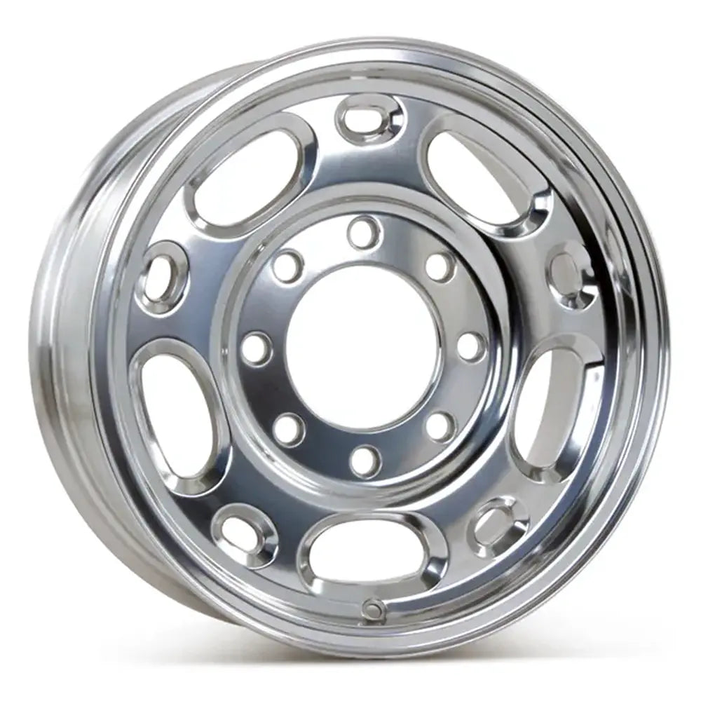 16 Inch GMC Chevy Truck Wheel Replacement (1999-2010) - Polished Aluminum Replica Rim 5079 12487570 - Perfect for Off-Roading & Custom Truck Upgrades