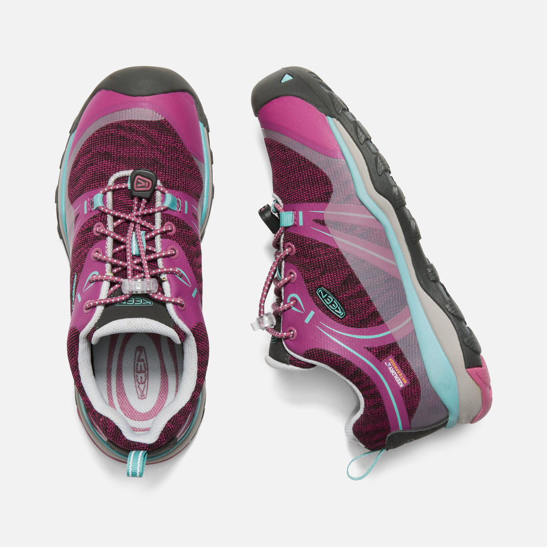 Keen Boysenberry/Red Violet Terradora Low Hiking Shoes for Men - Lightweight Waterproof Trail Shoes for Outdoor Hiking, Camping & Adventure Travel