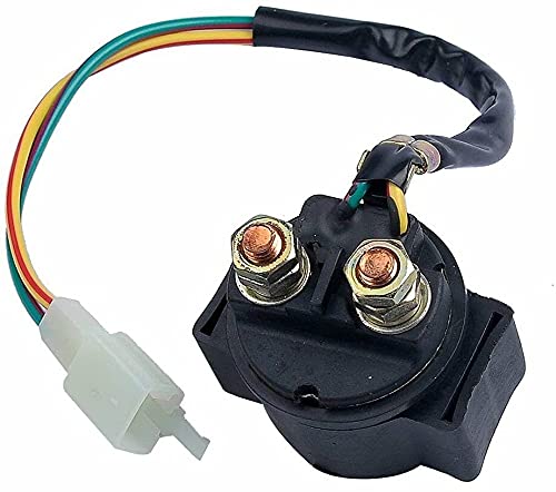 Solenoid Relay for Icebear Shadow Rocket Bullet Scooter Moped 49cc PMZ50 - High Performance Starter Relay Replacement - Perfect for Commuting & Urban Riding