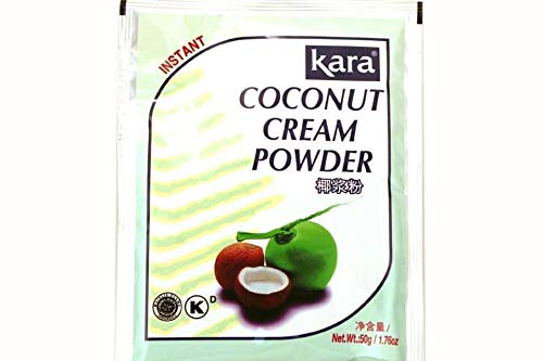 Organic Kara Coconut Cream Powder - 1.76 oz (Pack of 20) | Premium Coconut Milk Powder for Baking, Cooking & Smoothies | Vegan, Gluten-Free, Dairy-Free | Perfect for Thai Curries, Desserts & Coffee Creamer