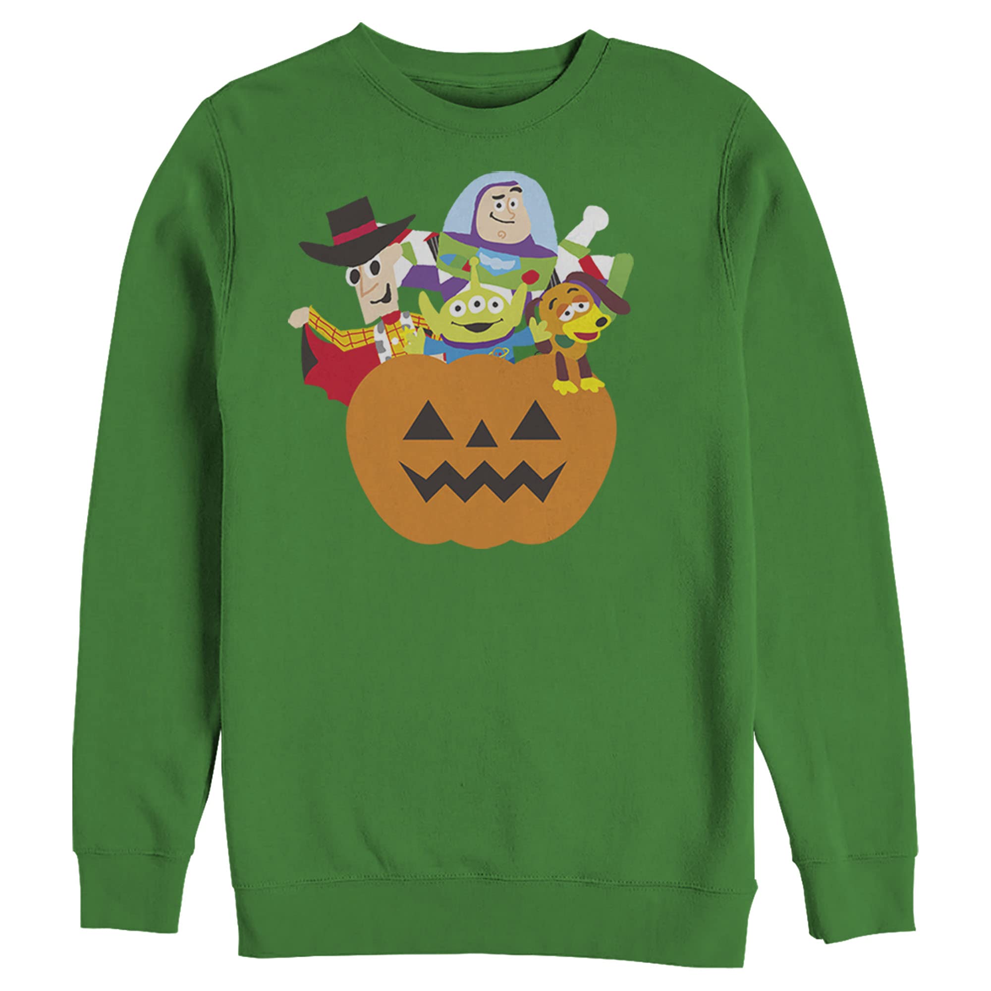 Men's Toy Story Halloween Sweatshirt - Cute Disney Pixar Graphic Hoodie for Costumes & Trick or Treating