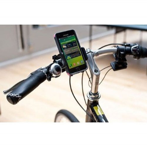Universal Rotating Bike Phone Mount - Adjustable Handlebar Bicycle Holder for Samsung Galaxy S2, Infuse 4G, Gravity Smart & More - Perfect for Cycling, Commuting & Outdoor Adventures