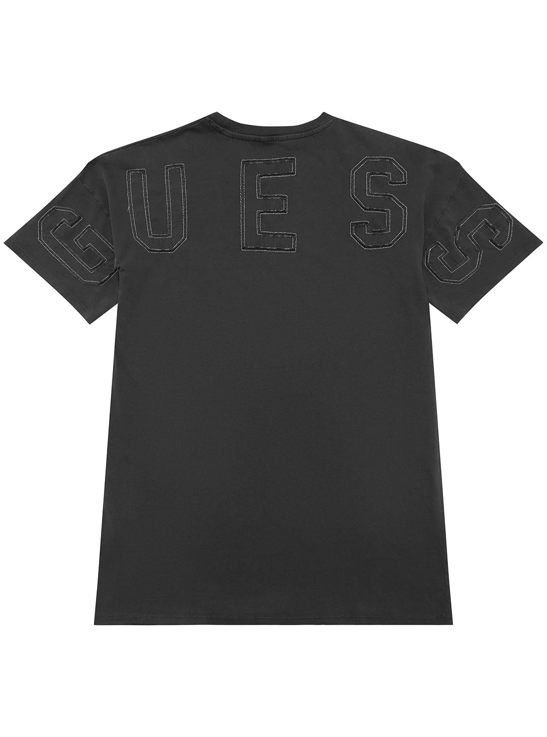 Black Oversized T-Shirt for Men & Women - Comfortable Loose Fit (Sizes 7-16) | Casual Streetwear, Lounge Wear, Layering Essential