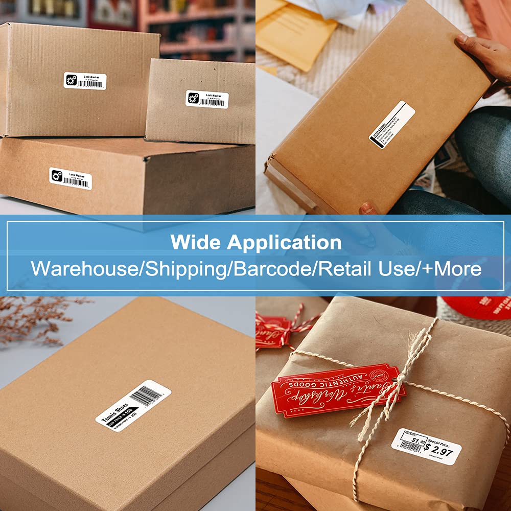 DK-1201 12 Rolls & DK-1241 4 Rolls Toilet Paper Bulk Pack - Soft & Strong Bath Tissue for Home, Office & Commercial Use
