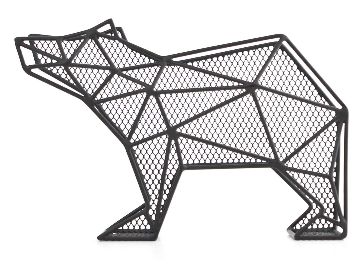 Kikkerland Bear Organizer - Cute and Functional Desk Organizer for Office, Home, or Kids Room | Perfect for Pens, Pencils, and School Supplies