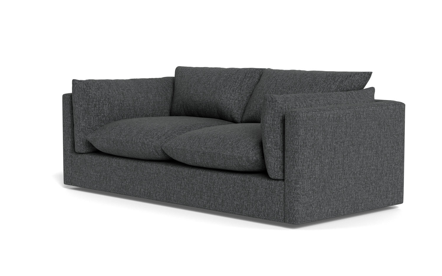 Soco 79 Loveseat Sofa - Modern 2-Seater Couch for Small Spaces, Living Room, Apartment, and Office - Comfortable Upholstered Fabric with Sturdy Wooden Frame