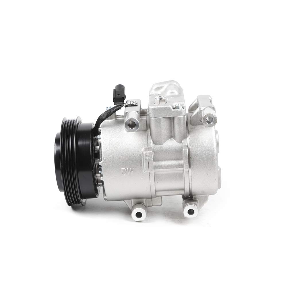 2006-2011 Kia Rio & Rio5 1.6L AC Compressor with Clutch - Replacement Air Conditioner Compressor CO 10980C - Perfect for Summer Cooling & Car AC Repair