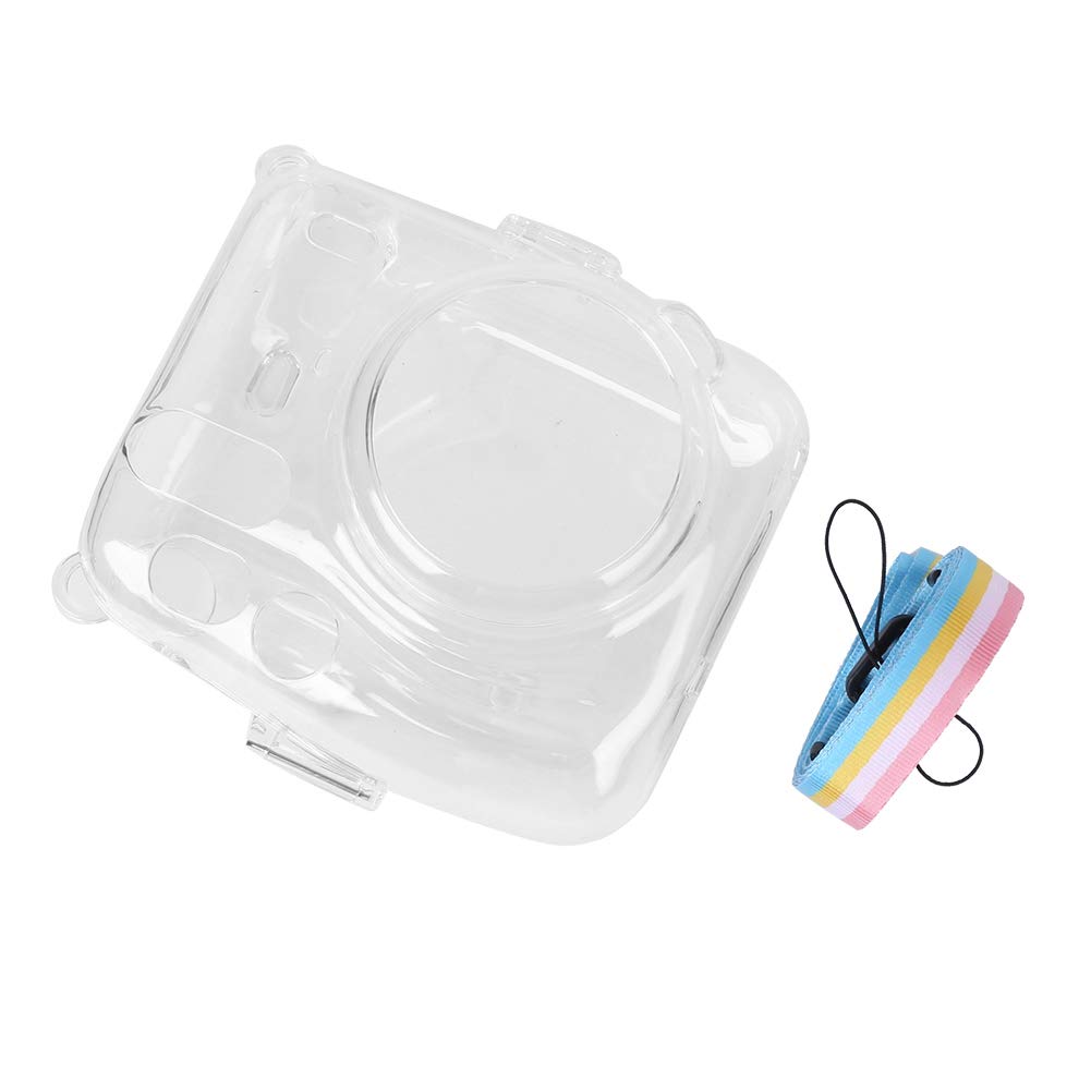 YUANJS Transparent PC Protective Case for Fujifilm Instax Mini 11 Camera - Scratch Proof, Shockproof Cover with Anti-Fall Design - Perfect for Travel, Parties & Photo Storage